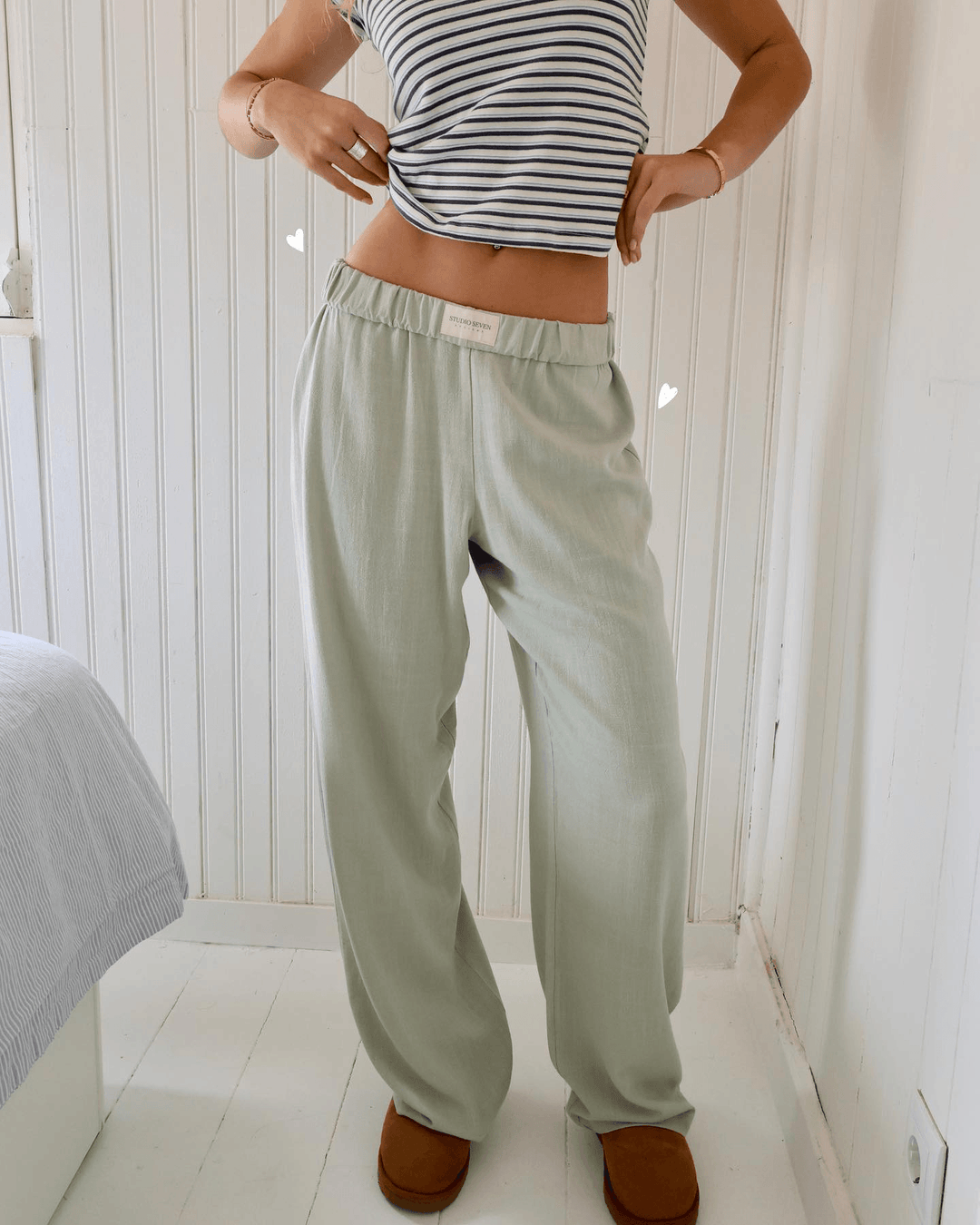 Women's Lounge Trousers - Relaxed Fit - Elastic Waistband - Soft & Lightweight 6