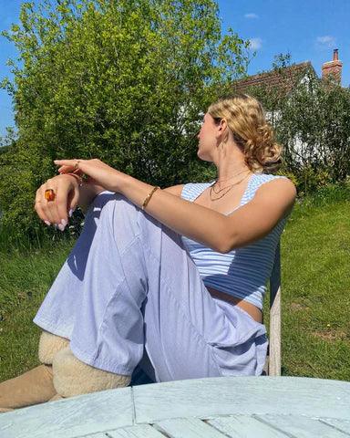 Women's Lounge Trousers - Relaxed Fit - Elastic Waistband - Soft & Lightweight 7