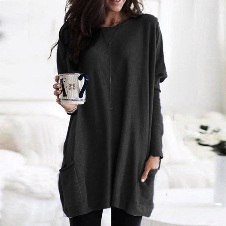 Women's sweater with bags 0