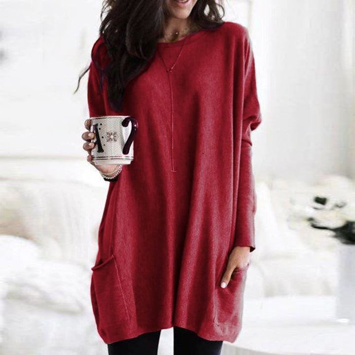 Women's sweater with bags 2