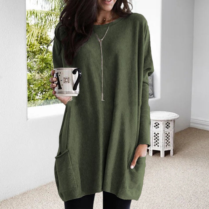 Women's sweater with bags 6