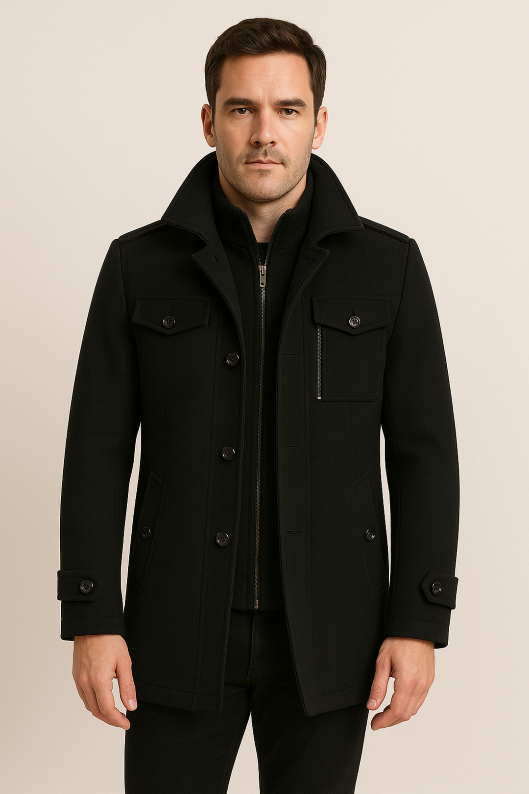 Xander structured winter coat 2