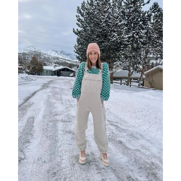 Women's Fleece Overalls | Ultra-Soft Comfort in a Relaxed Fit