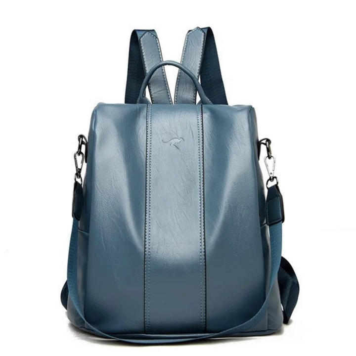 Women’s Anti-Theft Leather Backpack | Secure and Stylish Travel Bag