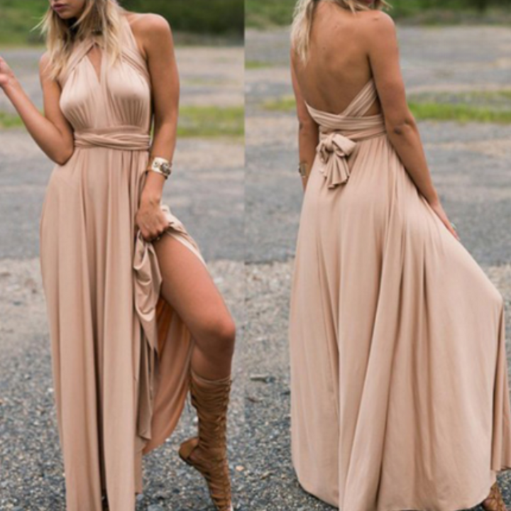Elegant Wrap Maxi Dress | Light, Flowy and Perfect for Any Occasion