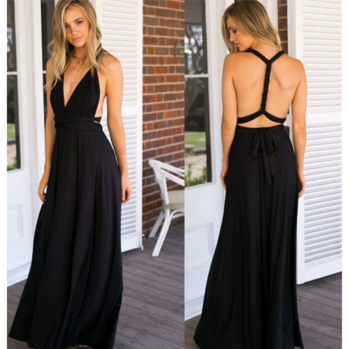 Elegant Wrap Maxi Dress | Light, Flowy and Perfect for Any Occasion