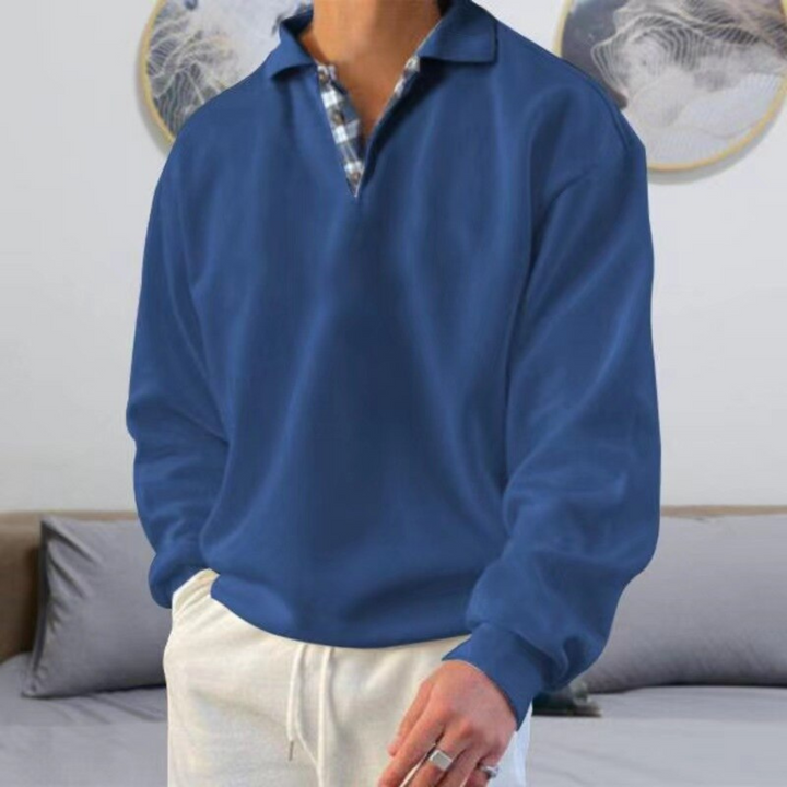 Men's Heavy Knit Winter Sweater | Insulated Comfort for Cold Days