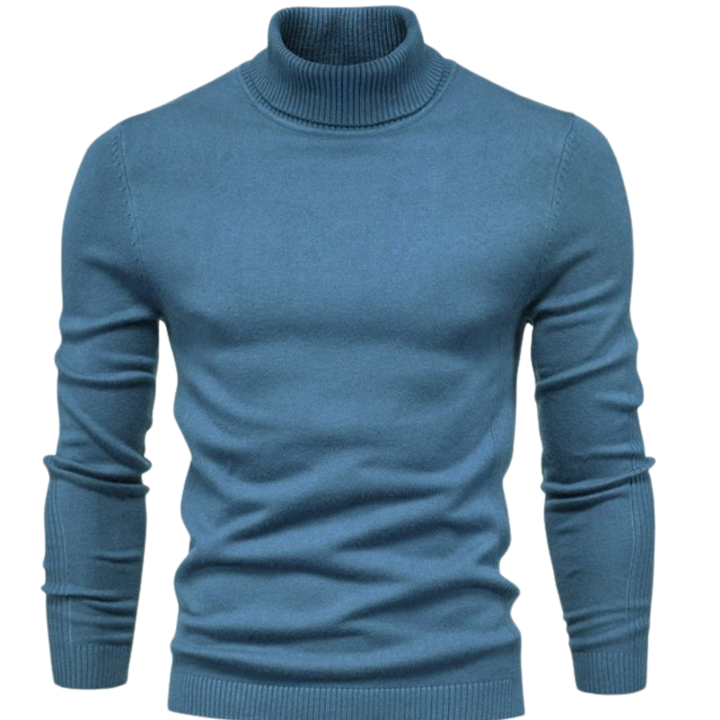 Men’s Turtleneck Sweater | Slim Fit Soft Knit