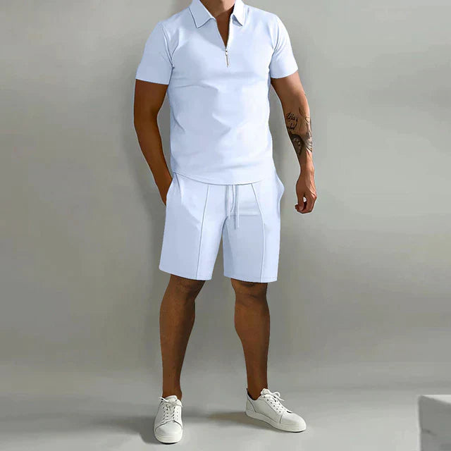 Liam | Men's Polo and Shorts Set Two Piece
