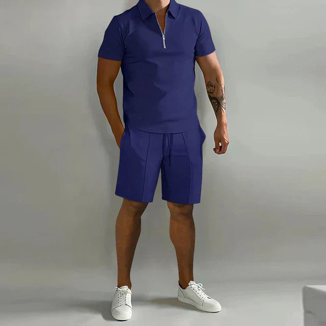 Polo and Shorts Set for Men
