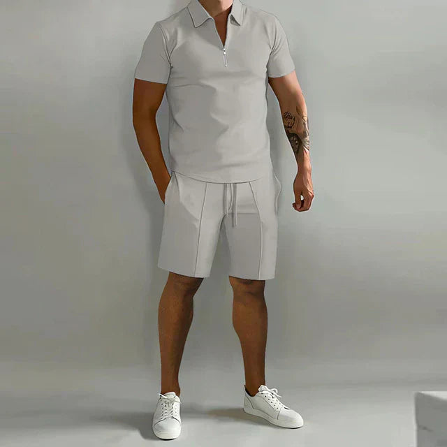 Polo and Shorts Set for Men