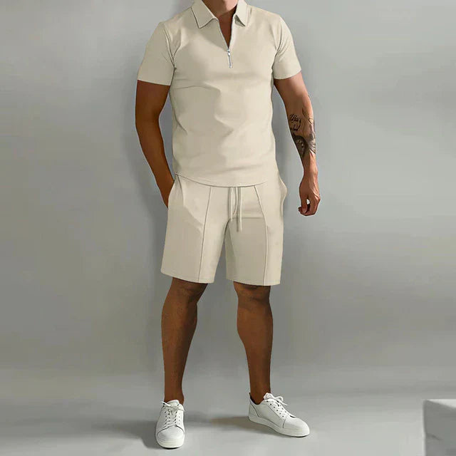Polo and Shorts Set for Men