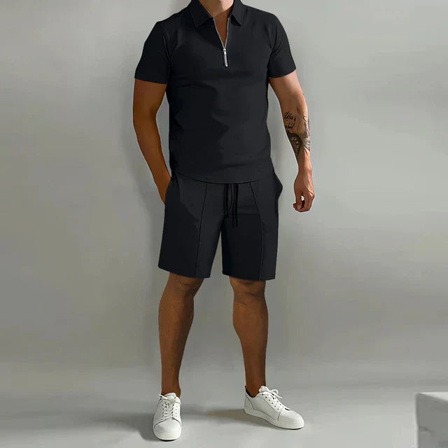 Polo and Shorts Set for Men