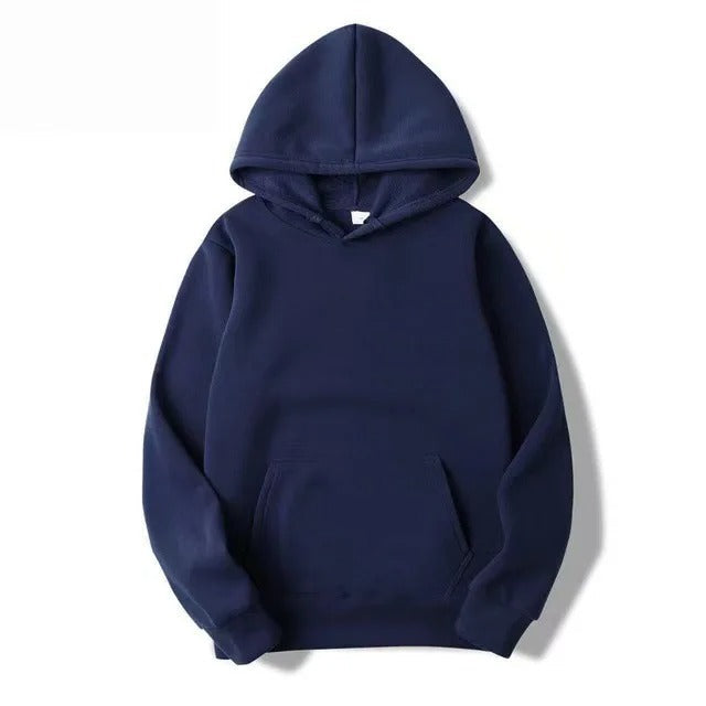 Hoodie with Kangaroo Pocket and Long Sleeves for Women