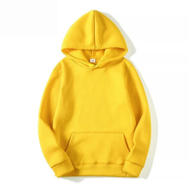 Hoodie with Kangaroo Pocket and Long Sleeves for Women