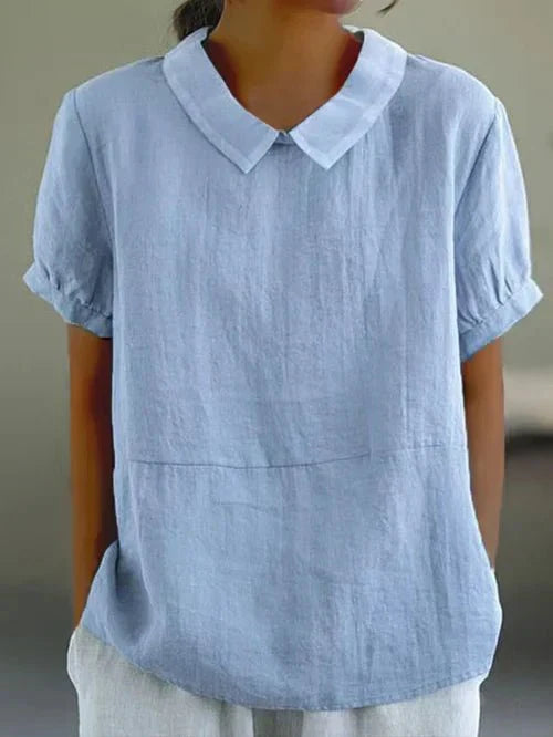 Women's Peter Pan Collar Top