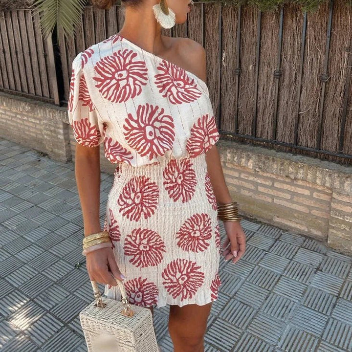 Women's Flowing Mini Dress for Weddings