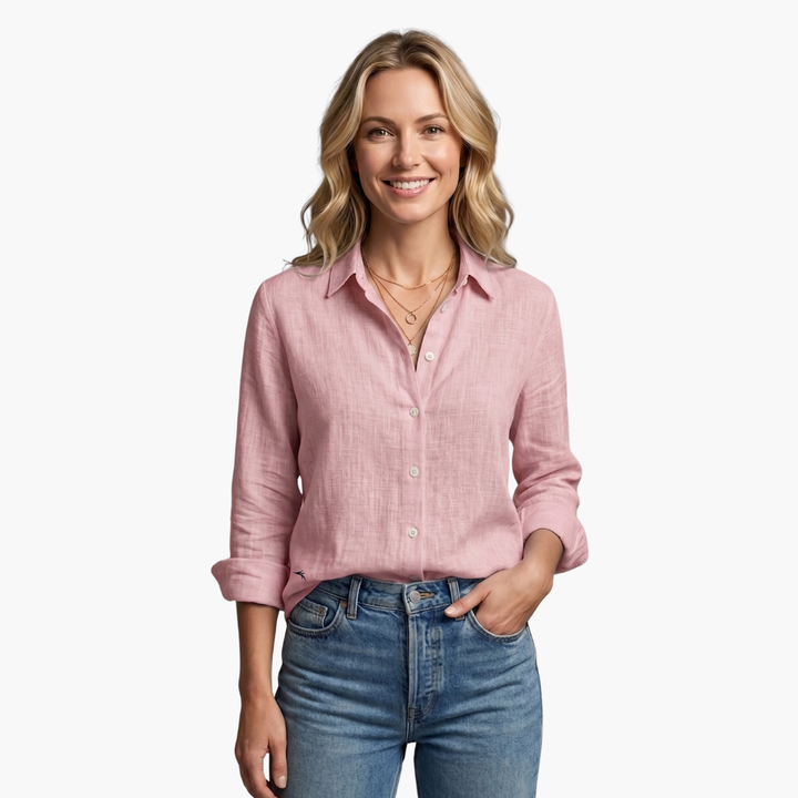 Women's Long Sleeve Button Down Shirt