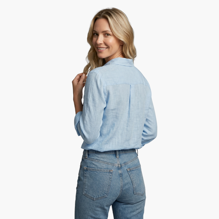 Women's Long Sleeve Button Down Shirt