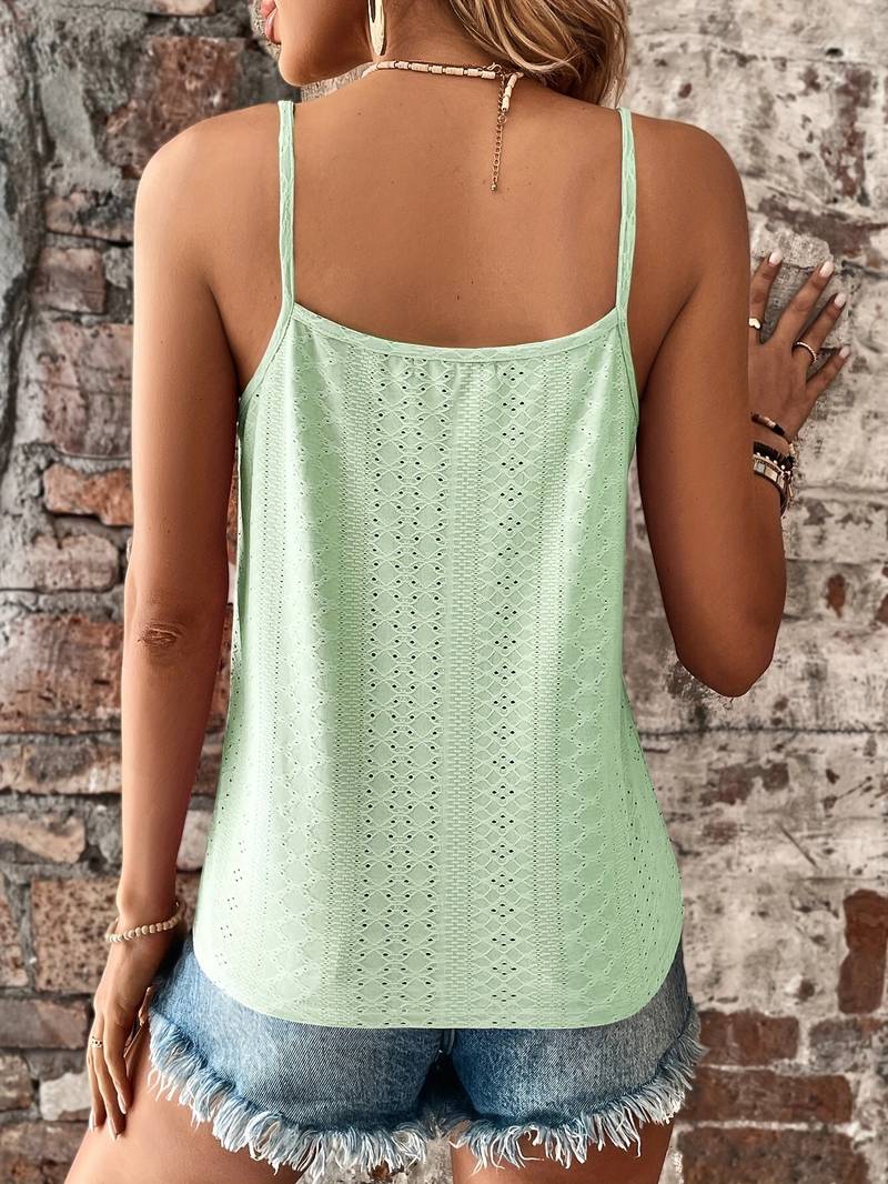 Women's Embroidered V-Neck Camisole