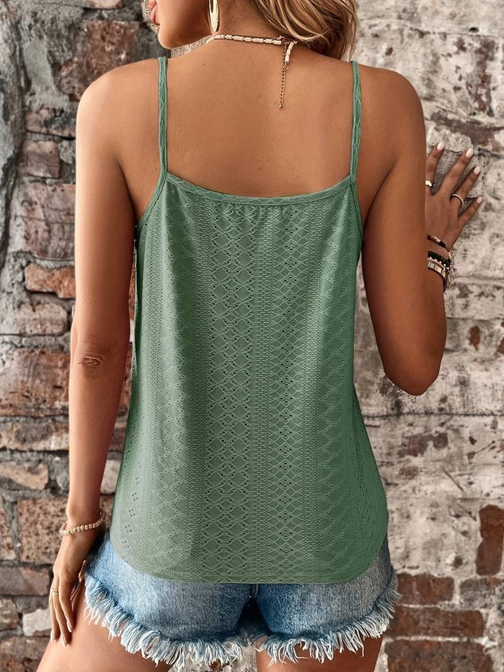 Women's Embroidered V-Neck Camisole