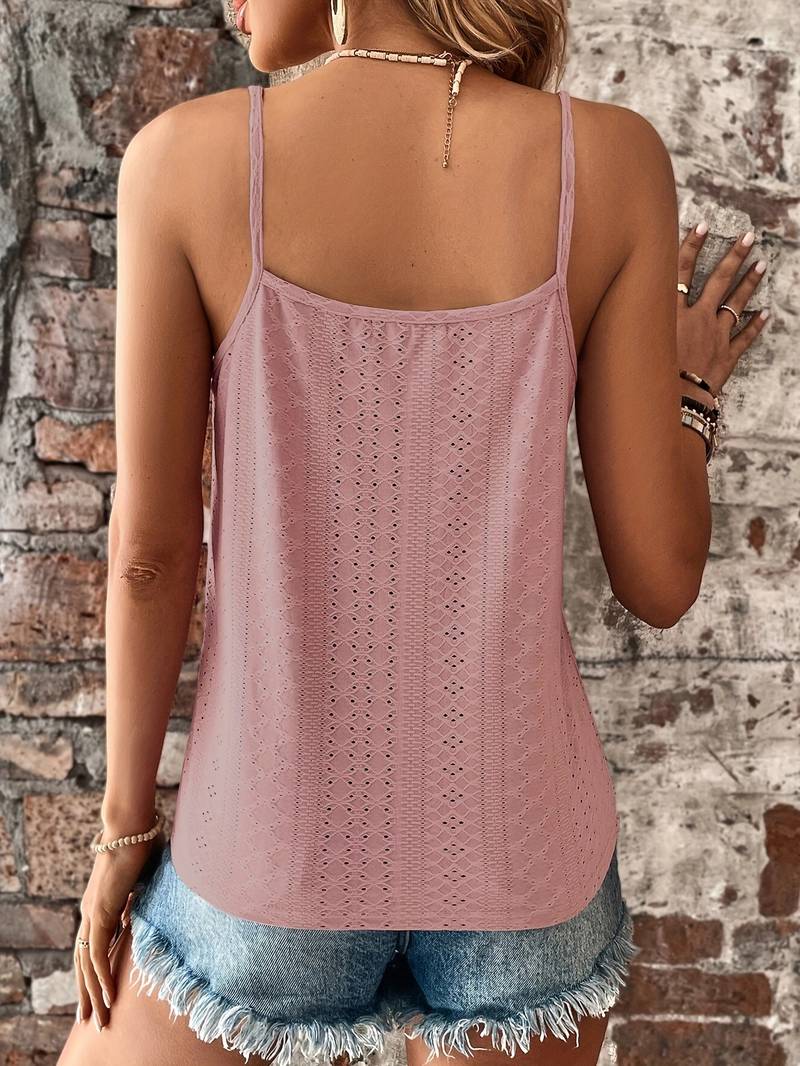 Women's Embroidered V-Neck Camisole