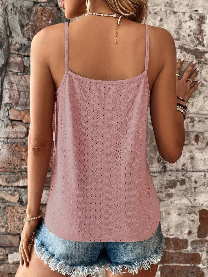 Women's Embroidered V-Neck Camisole