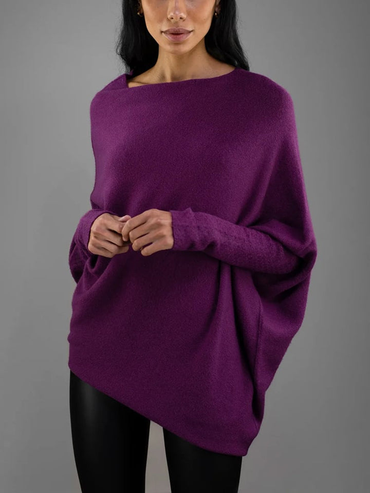 Women's Off Shoulder Long Sleeve Sweater
