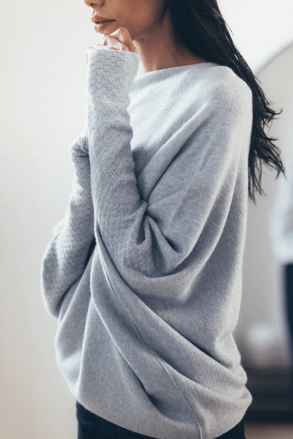 Women's Off Shoulder Long Sleeve Sweater