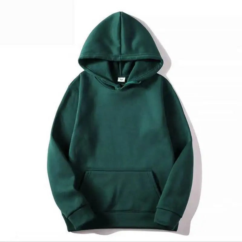 Hoodie with Kangaroo Pocket and Long Sleeves for Women
