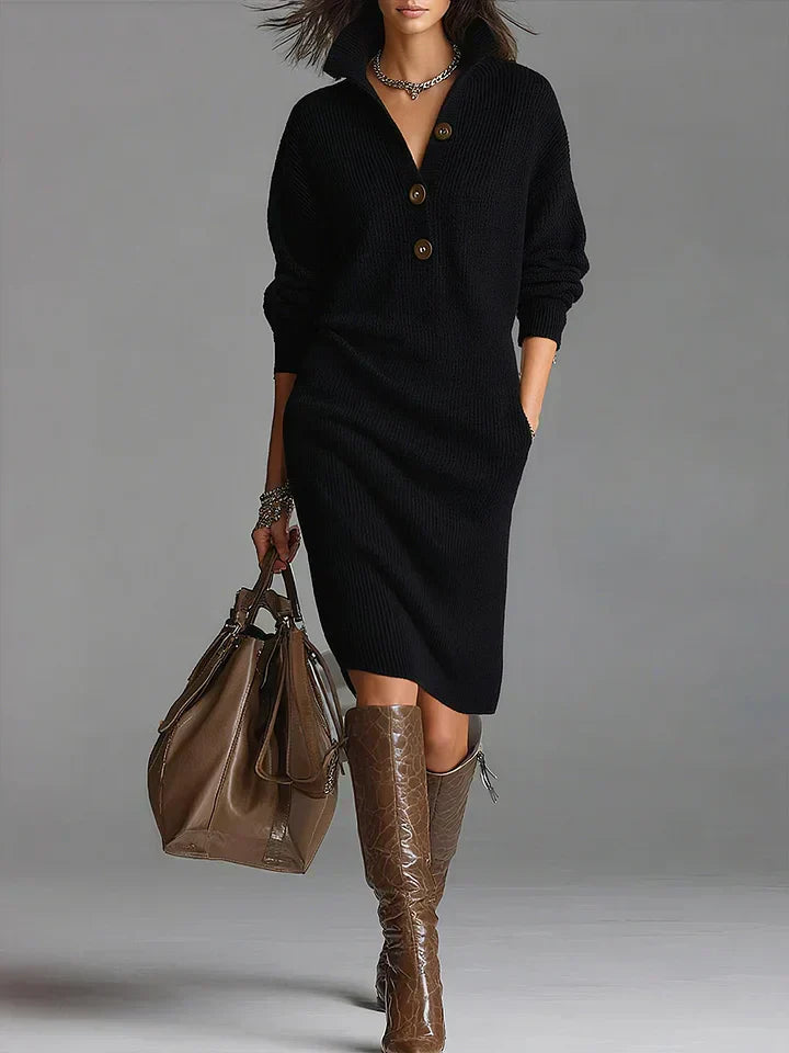 Women's Sweater Knit Mini Dress