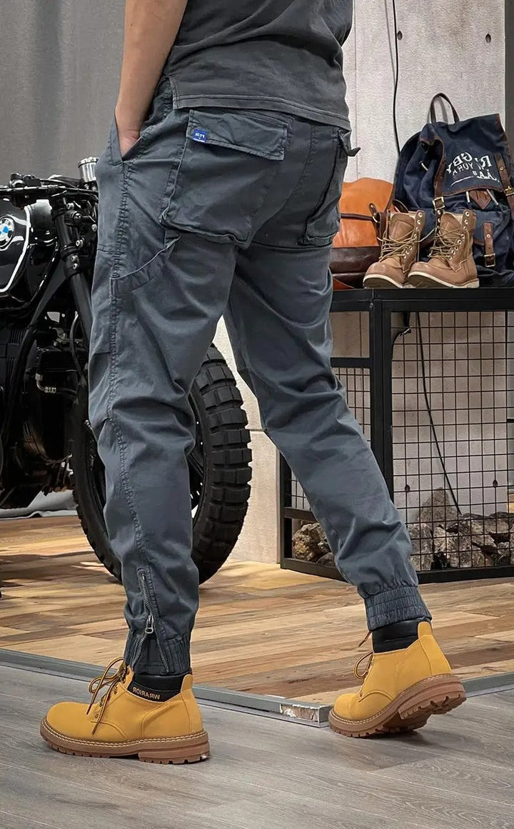 Cargo Trousers with Pocket Options and Clean Cut for Men