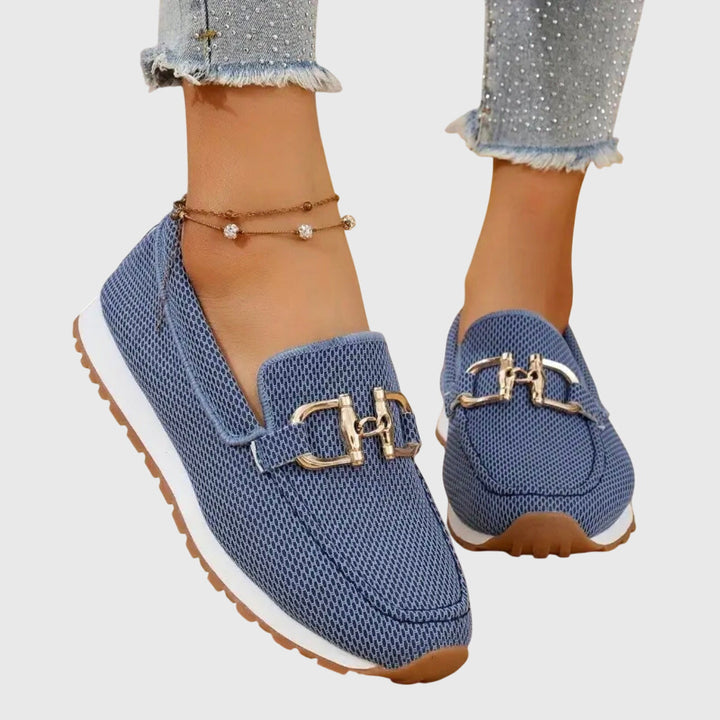 Lottie | Women's Mesh Loafers Slip On Casual Shoes