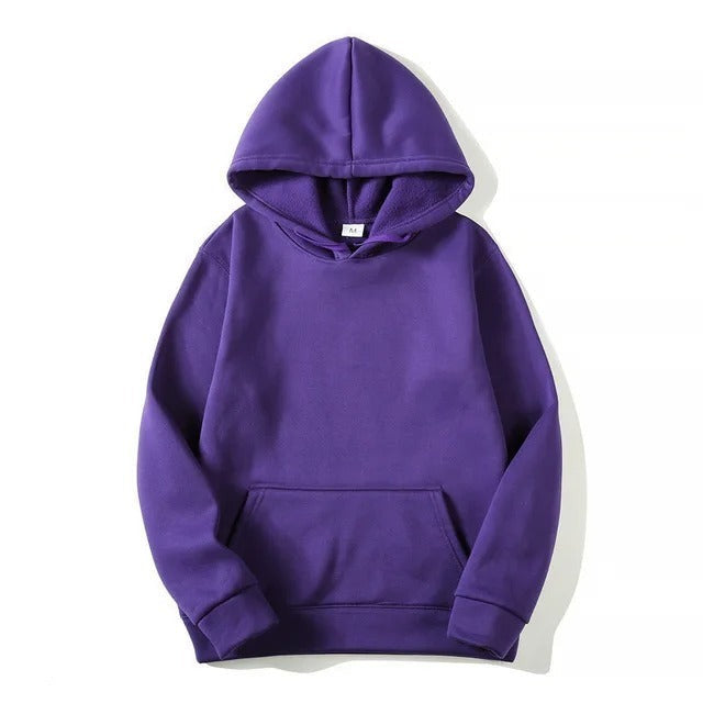 Hoodie with Kangaroo Pocket and Long Sleeves for Women