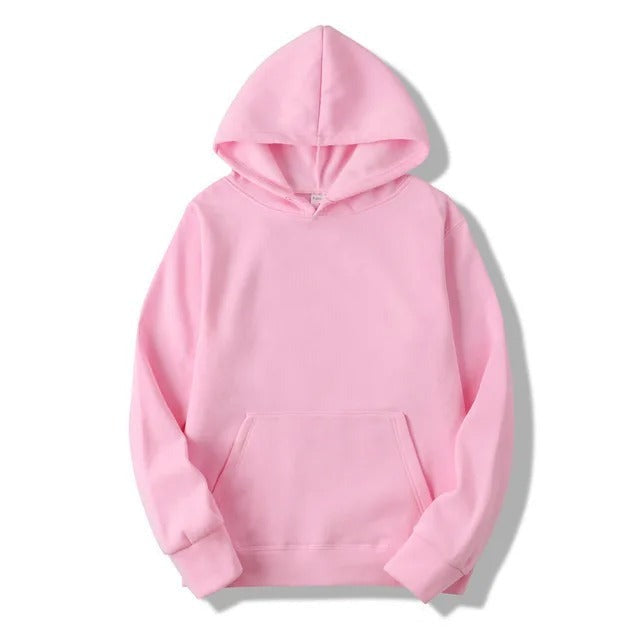 Hoodie with Kangaroo Pocket and Long Sleeves for Women