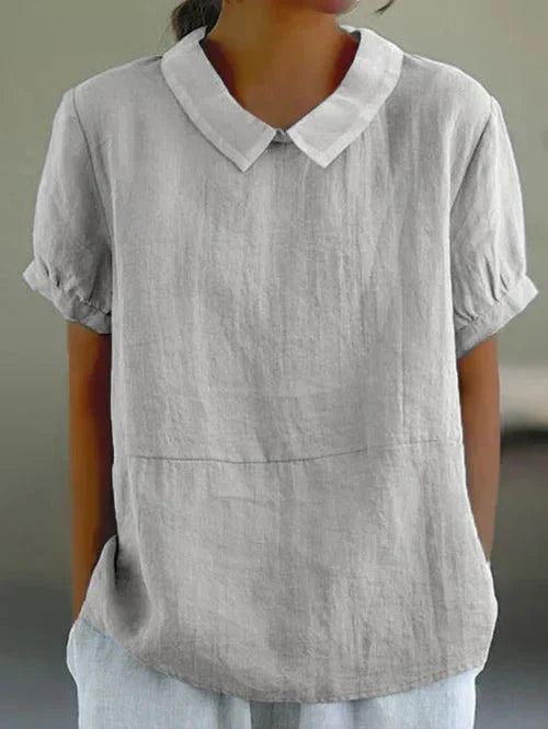 Women's Peter Pan Collar Top