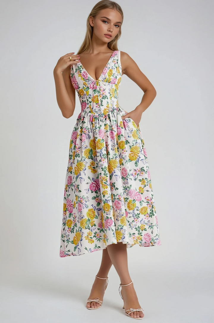 Women's Summer Maxi Dress | Elegant Design 1