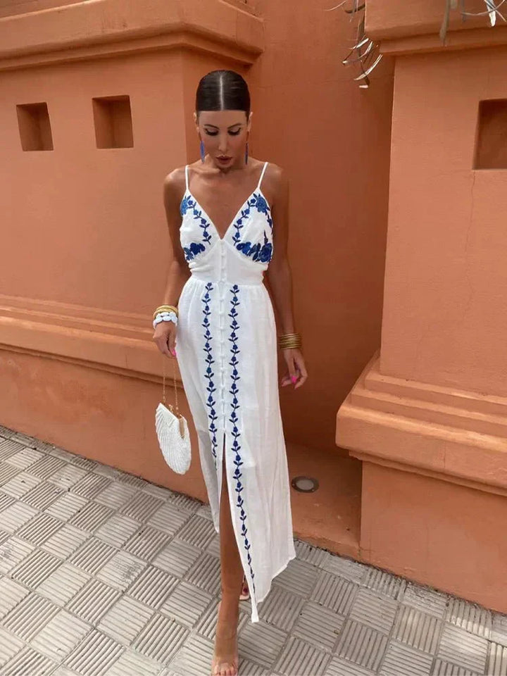 Women's Romantic Wedding Maxi Dress