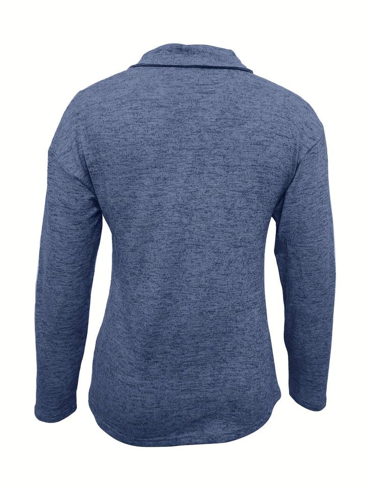 Women's Half Zip Casual Pullover