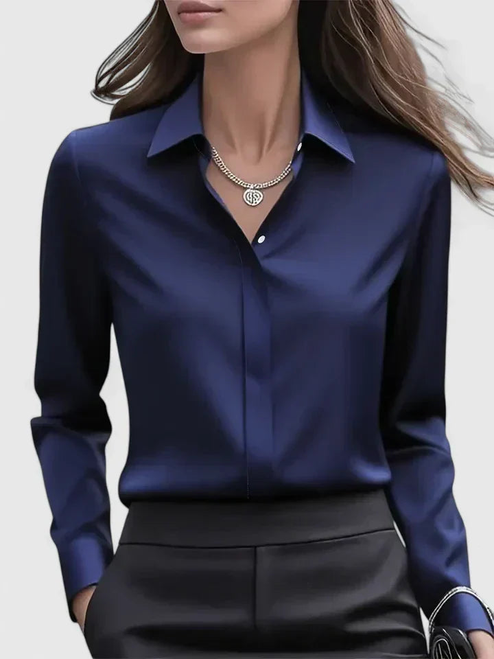 Women's Collared Button Down Shirt