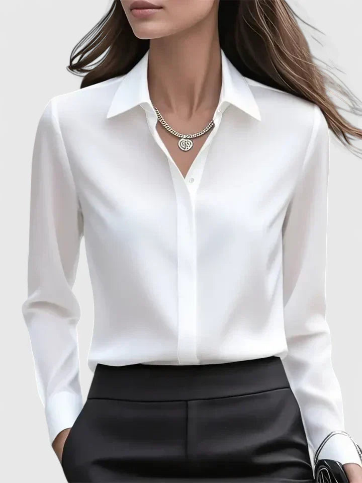 Women's Collared Button Down Shirt