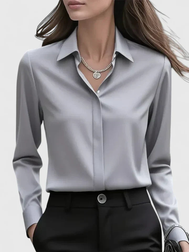 Women's Collared Button Down Shirt