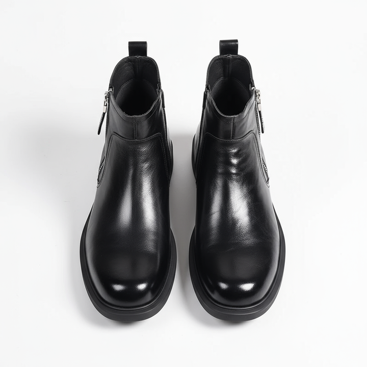 Boots Side Zip Ankle Style for Men
