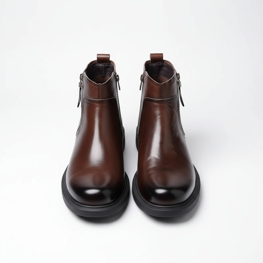 Boots Side Zip Ankle Style for Men
