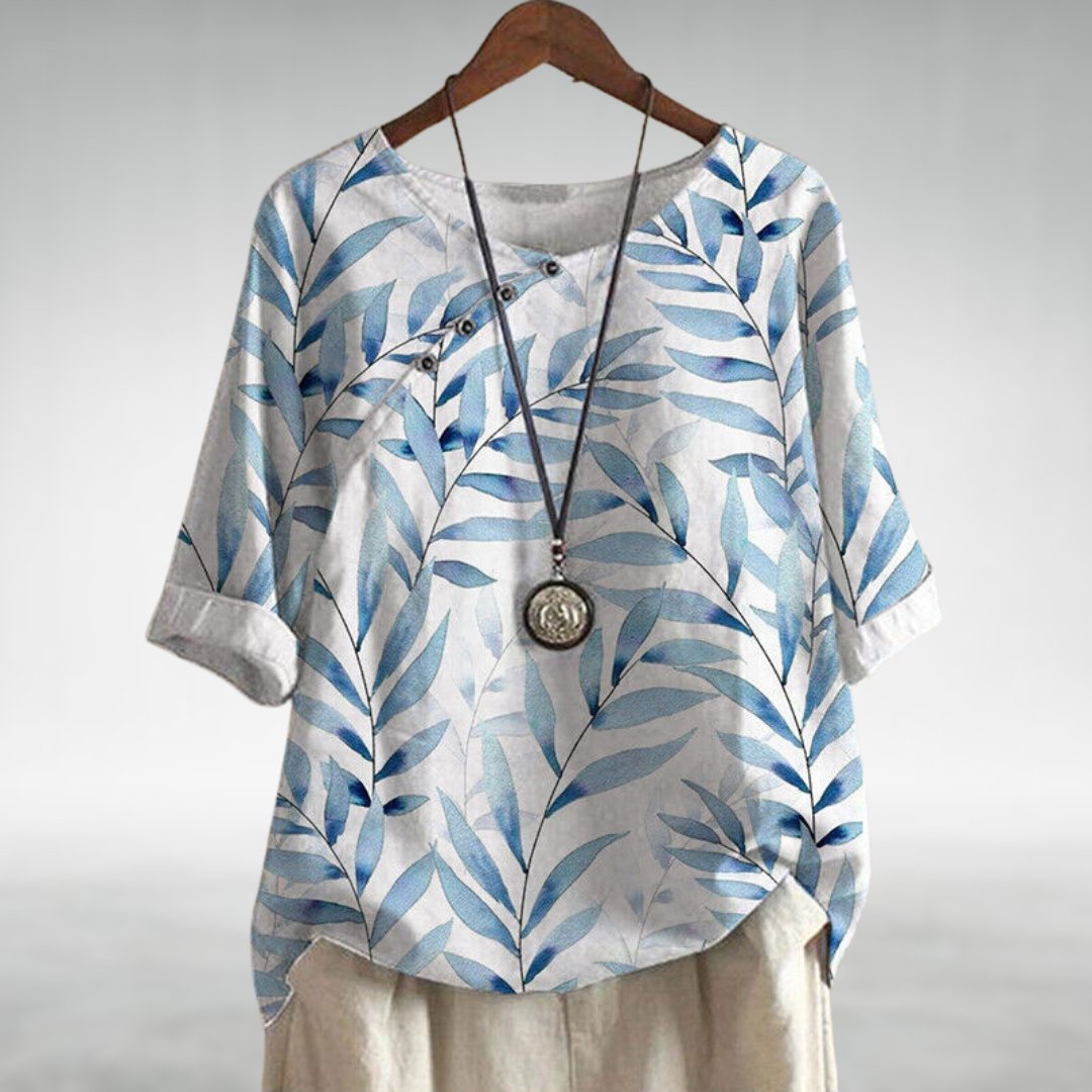 Women's Chic Printed Blouse