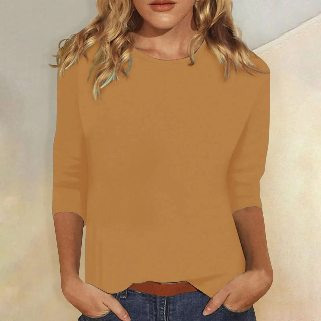 Women's Casual 3/4 Sleeve Top