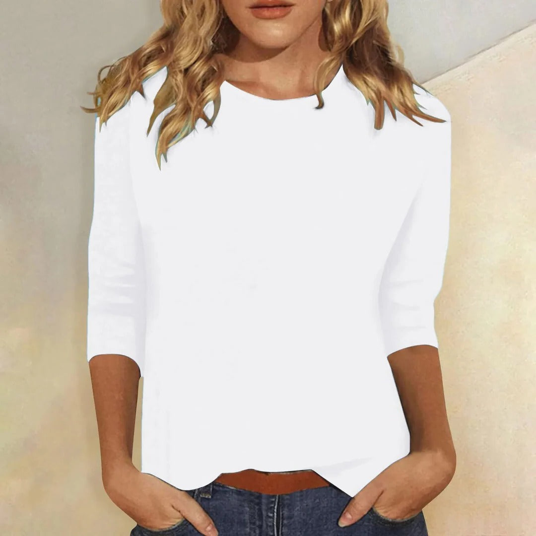 Women's Casual 3/4 Sleeve Top
