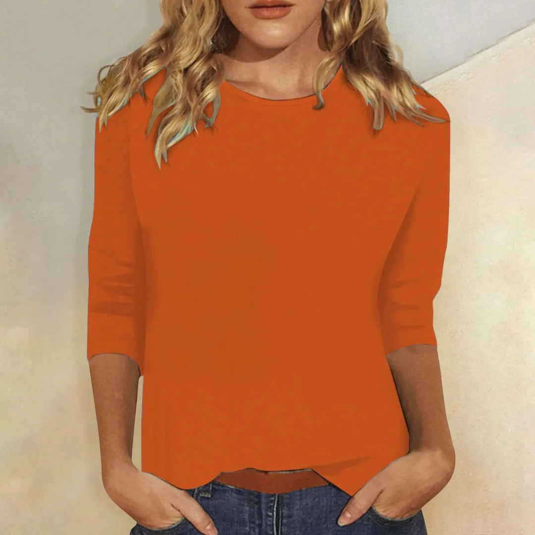 Women's Casual 3/4 Sleeve Top