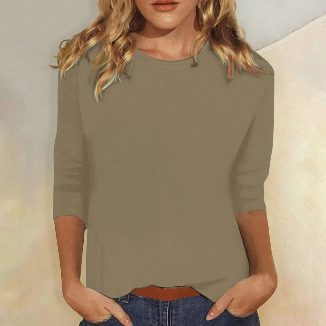 Women's Casual 3/4 Sleeve Top