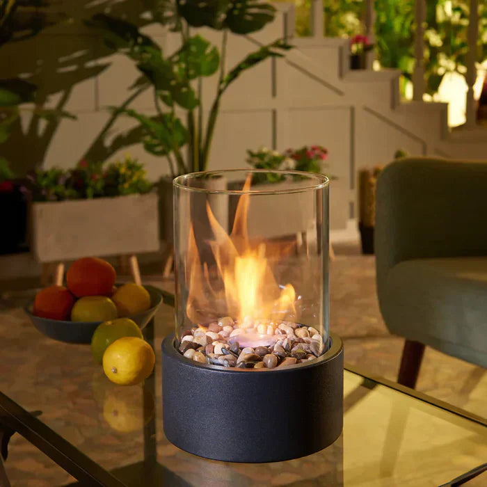 Table Flame Effect Lamp For Garden Balcony And Indoor Spaces